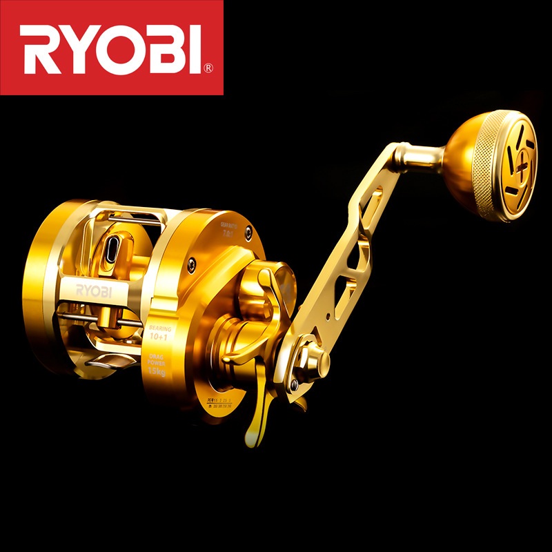 Surf Reel - JapanRYOBIRyobiVARIUSValius Gold Iron Plate Reel Full