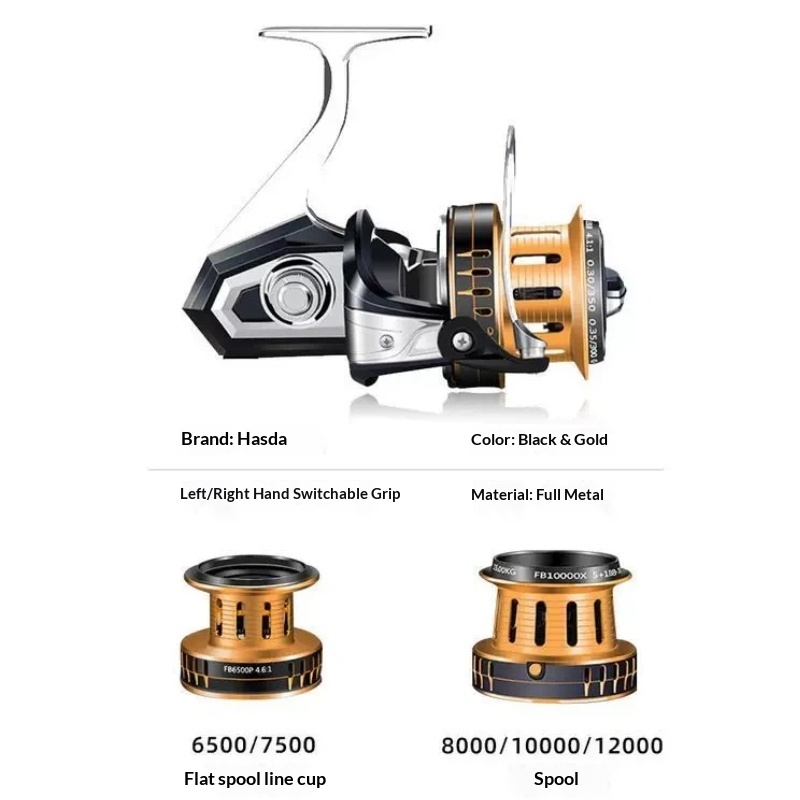 Hasida Spinning Fishing Reel F - Surf Reel review and price